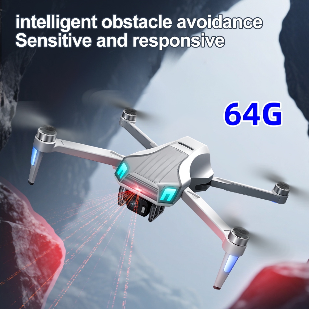 Drone Gimbal 3 Axis - Drone GPS NCZOBOE U55 con Telecomando