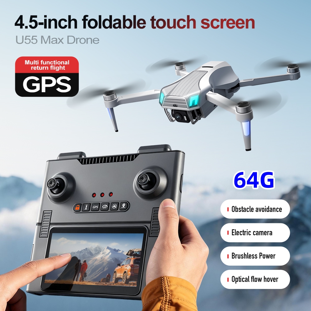 Drone GPS NCZOBOE U55 con Tele - Drone Gimbal 3 Axis recensione e prezzo