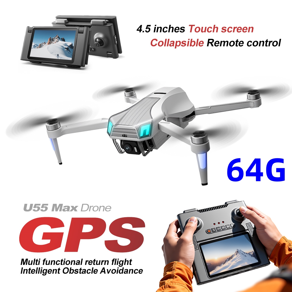 Drone GPS NCZOBOE U55 con Tele - Drone Gimbal 3 Axis recensione e prezzo