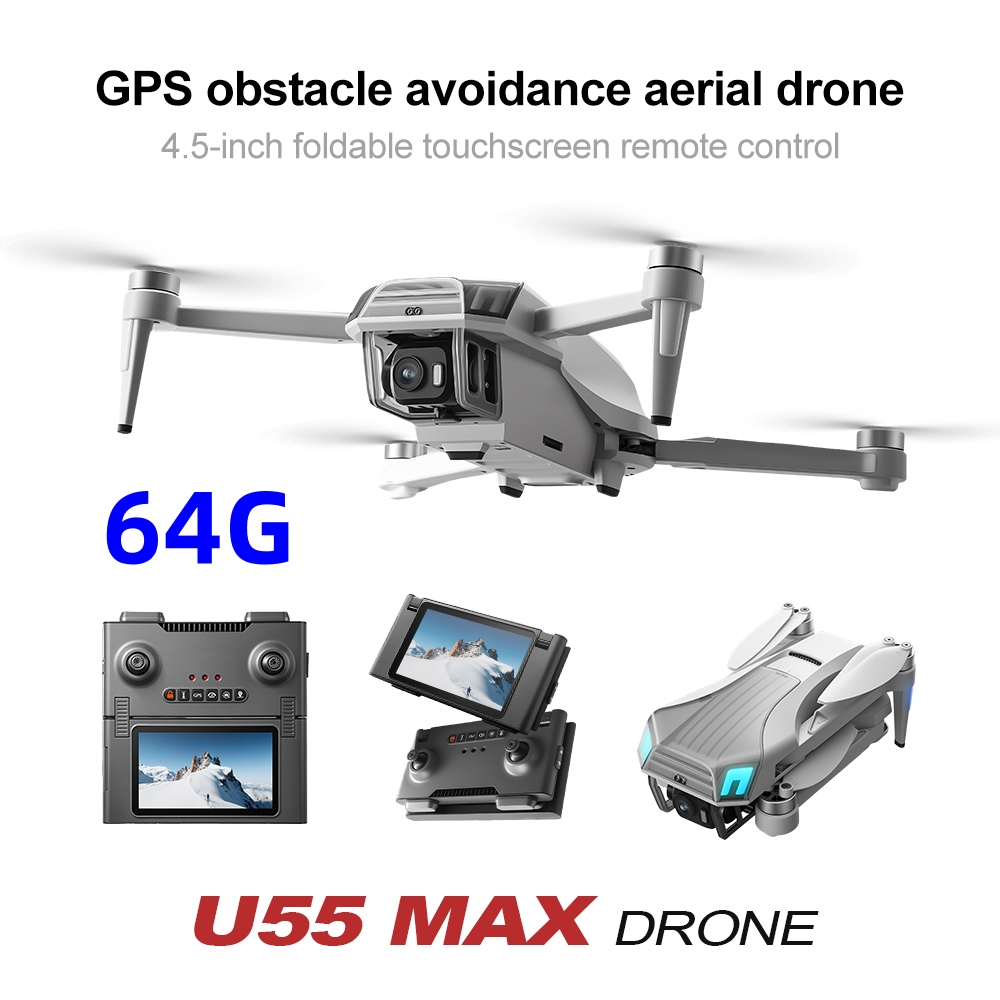 Drone GPS NCZOBOE U55 con Tele - Drone Gimbal 3 Axis recensione e prezzo